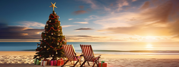 Camping für Weihnachten und Neujahr