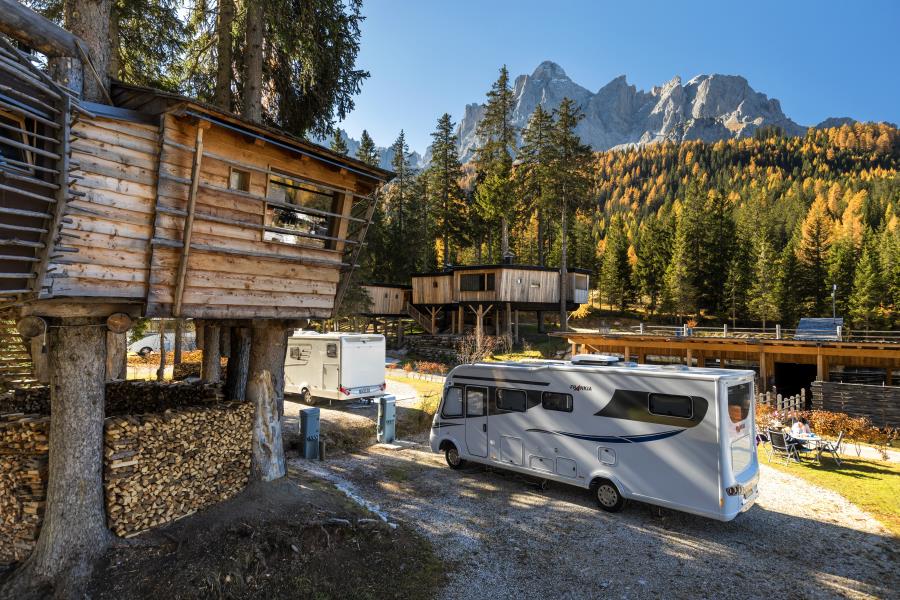 Campingplatz Caravan Park Sexten Südtirol Italien